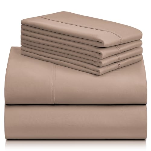 a stack of bed sheets