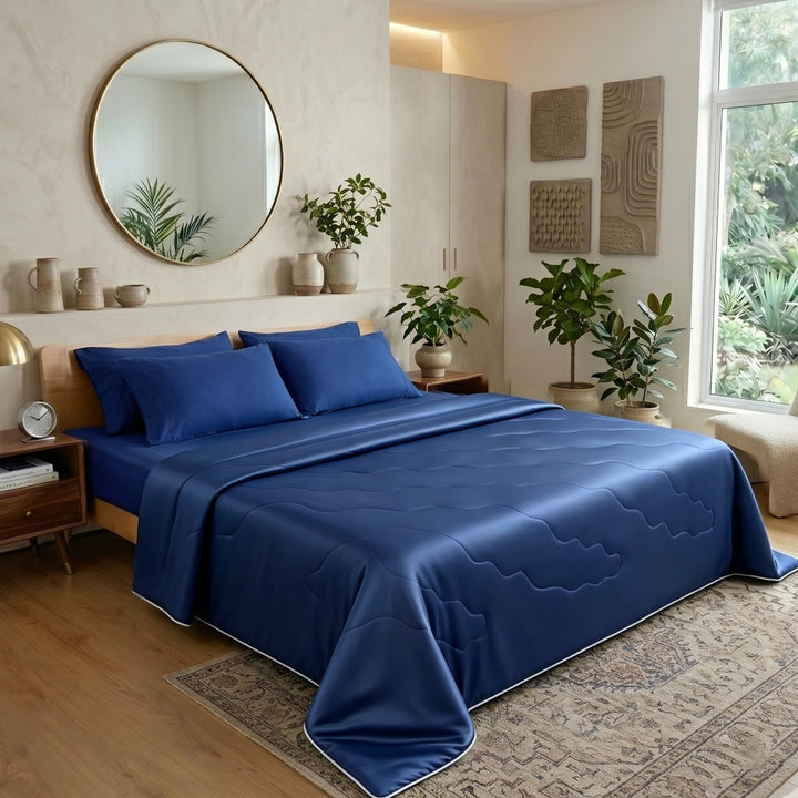 LuxClub Cooling Comforter – Lightweight Breathable Down Alternative Duvet Insert