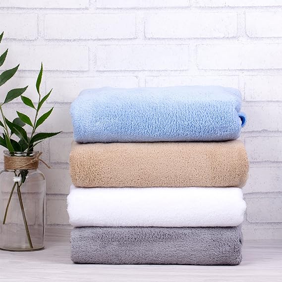 Simple White Face Towel, Hotel Lint-free Towel For Bathroom, Soft