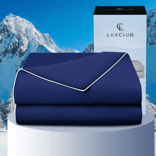 LuxClub Cooling Comforter – Lightweight Breathable Down Alternative Duvet Insert