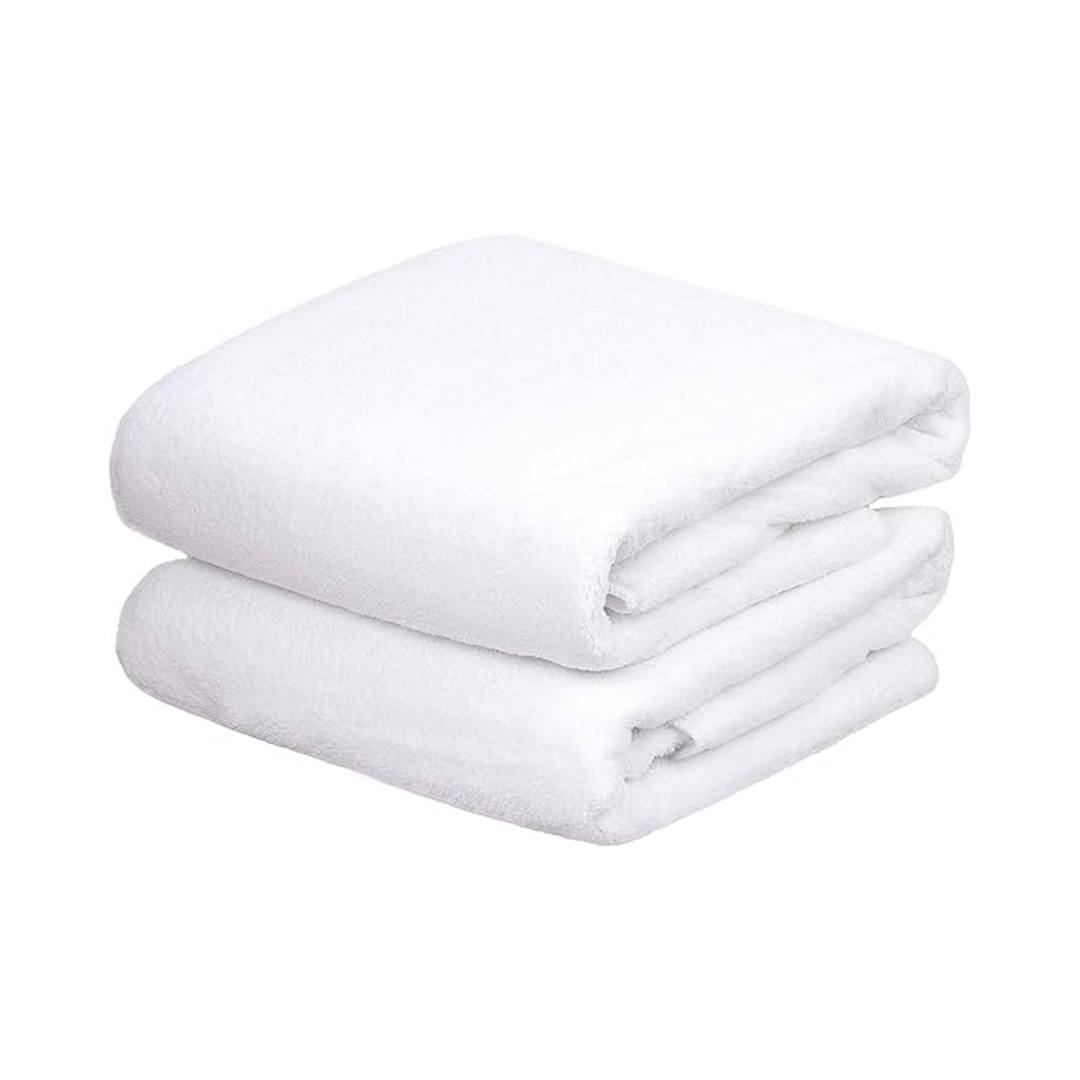Simple White Face Towel, Hotel Lint-free Towel For Bathroom, Soft