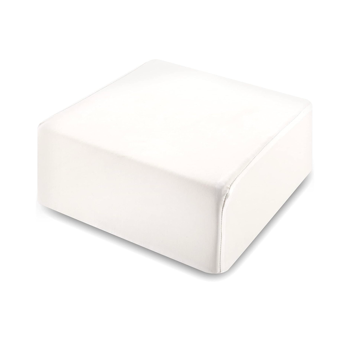 a white square object with a white background