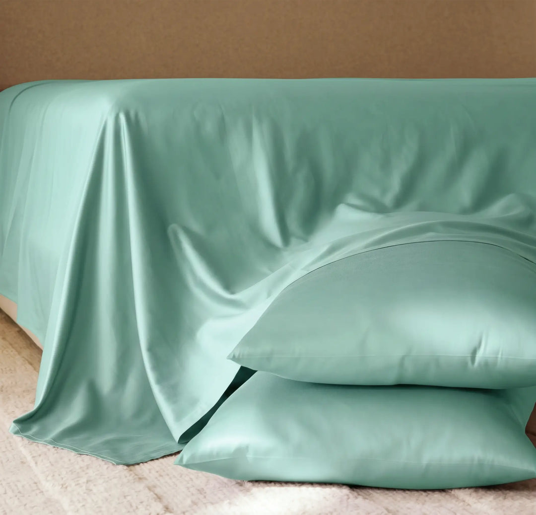 LuxClub EverCool Sheet Set in Sage Green – Cooling Deep Pocket Microfiber