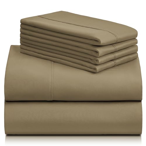 a stack of bed sheets