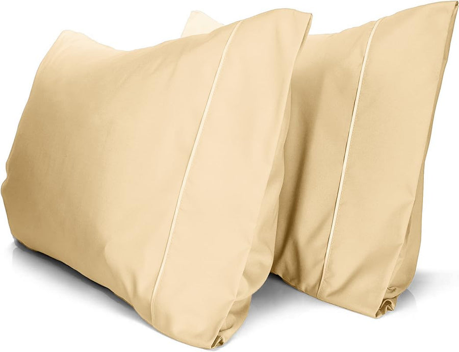 a pair of pillows on a white background