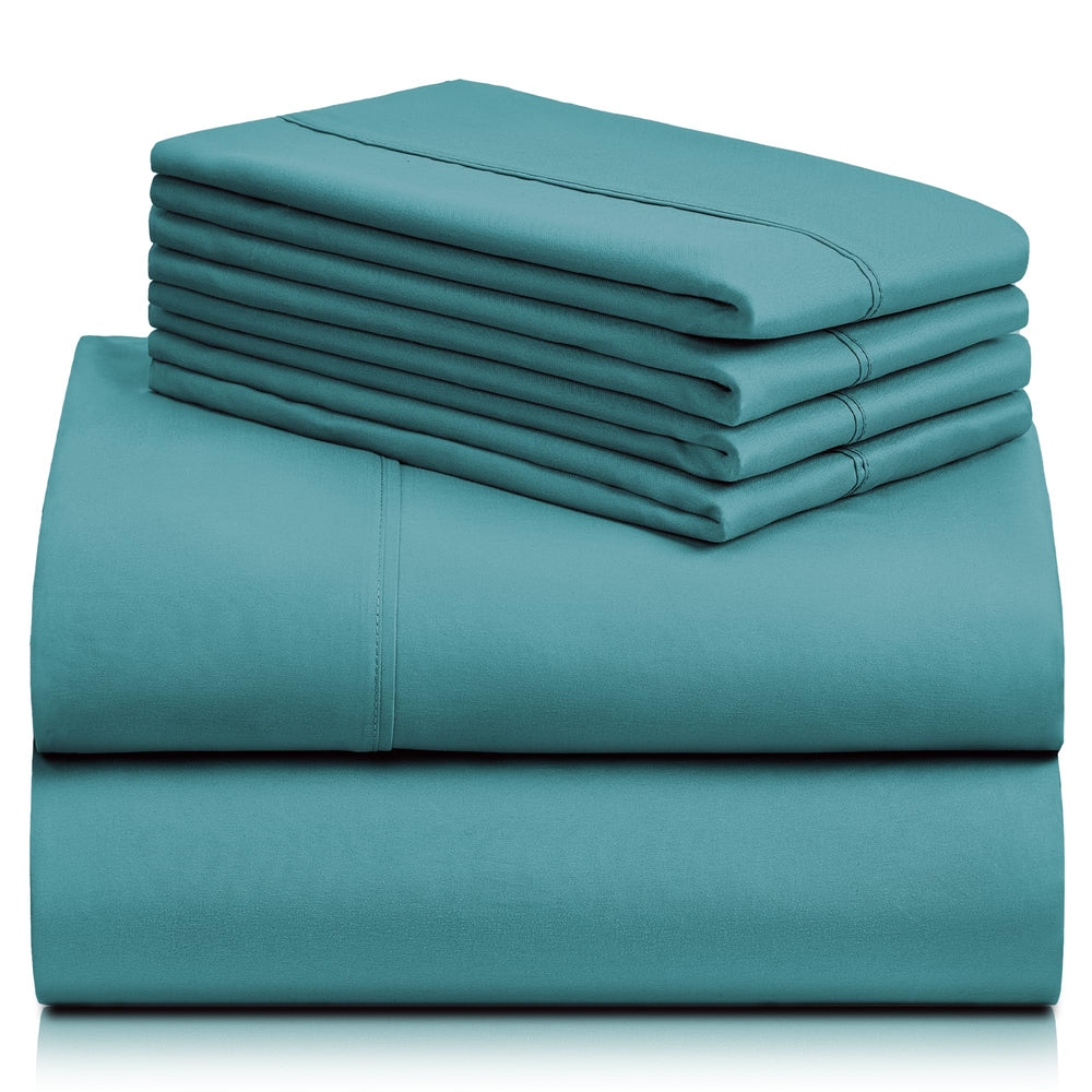 a stack of folded sheets