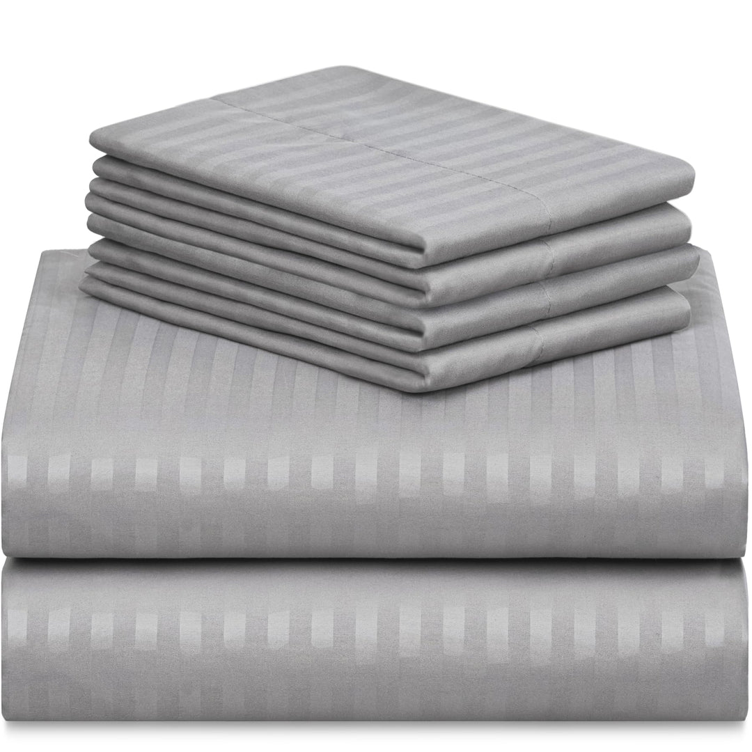 a stack of folded sheets